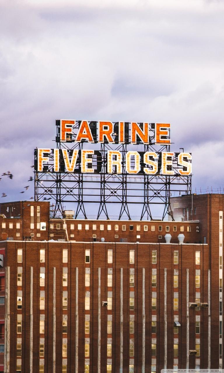 Farine Five Roses, Montreal Ultra HD Desktop Background Wallpaper