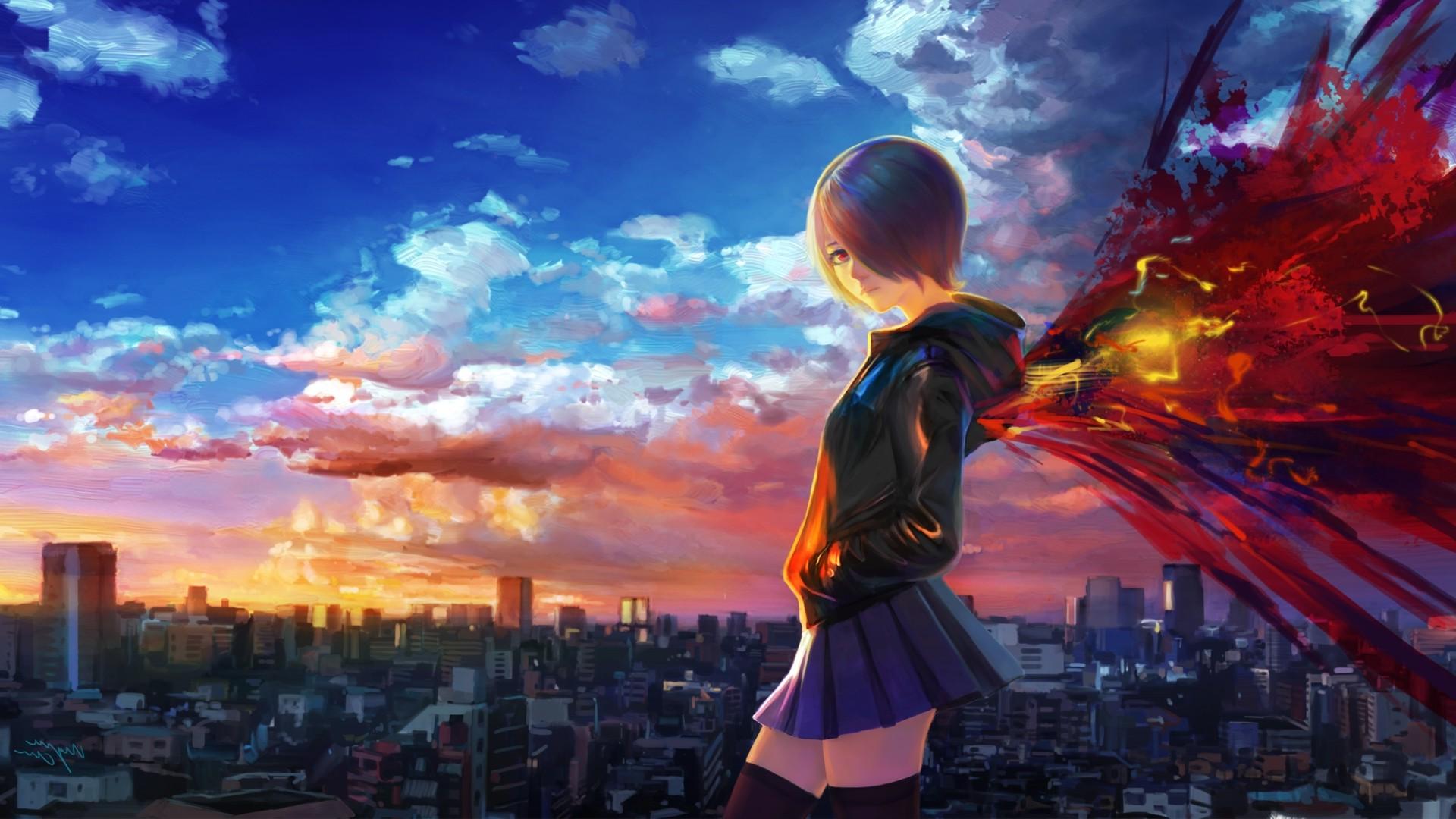 anime, Anime Girls, Tokyo Ghoul, Touka Kirishima Wallpaper HD