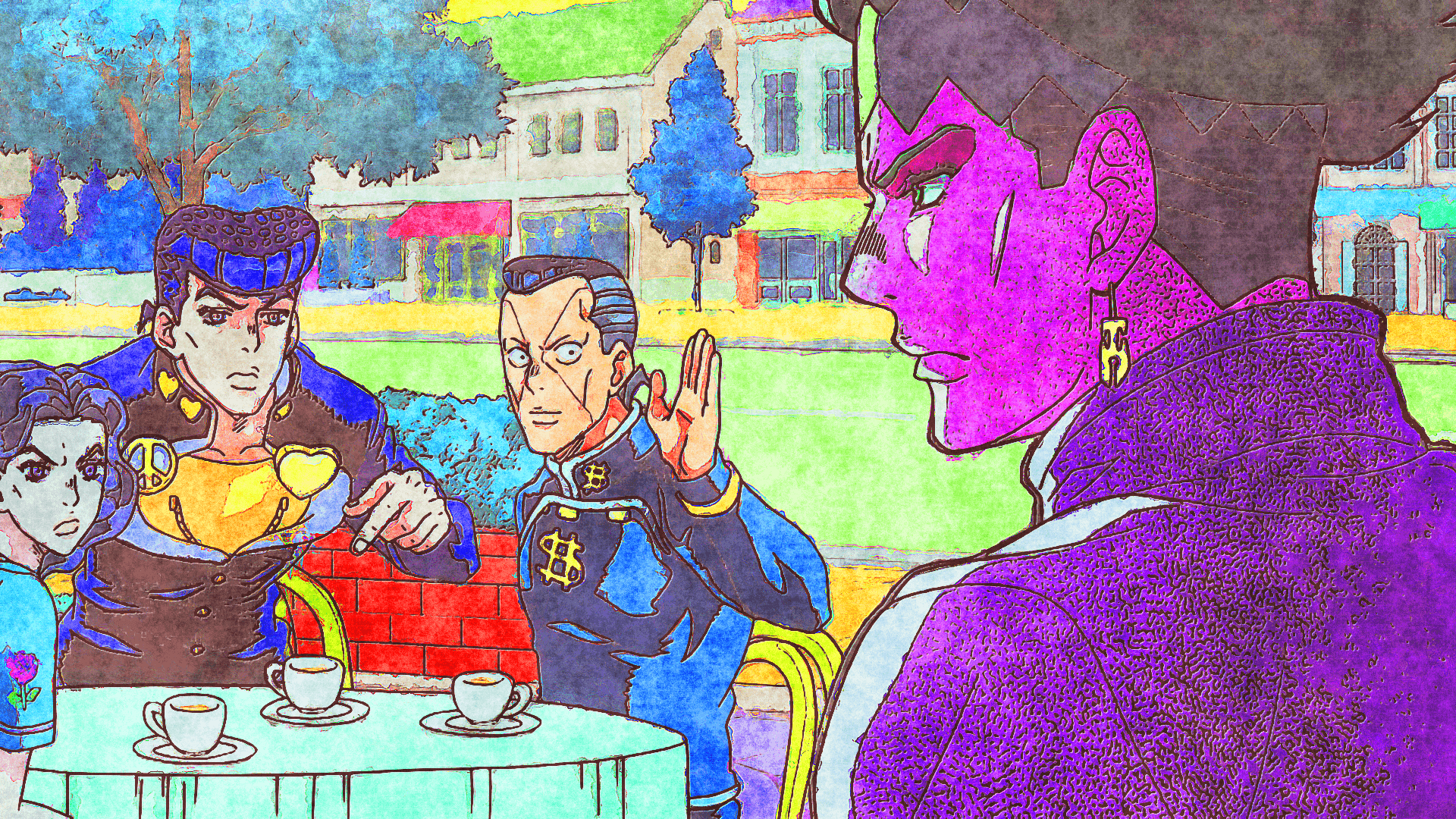 1920x1080 Okuyasu Nijimura wallpaper for computer. Okuyasu