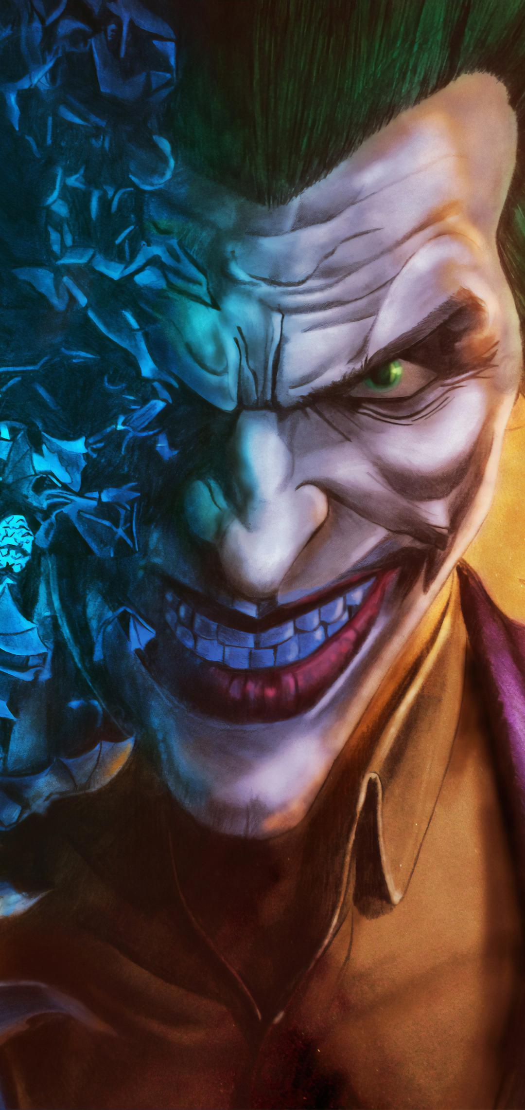 Comics Joker (1080x2280) Wallpaper
