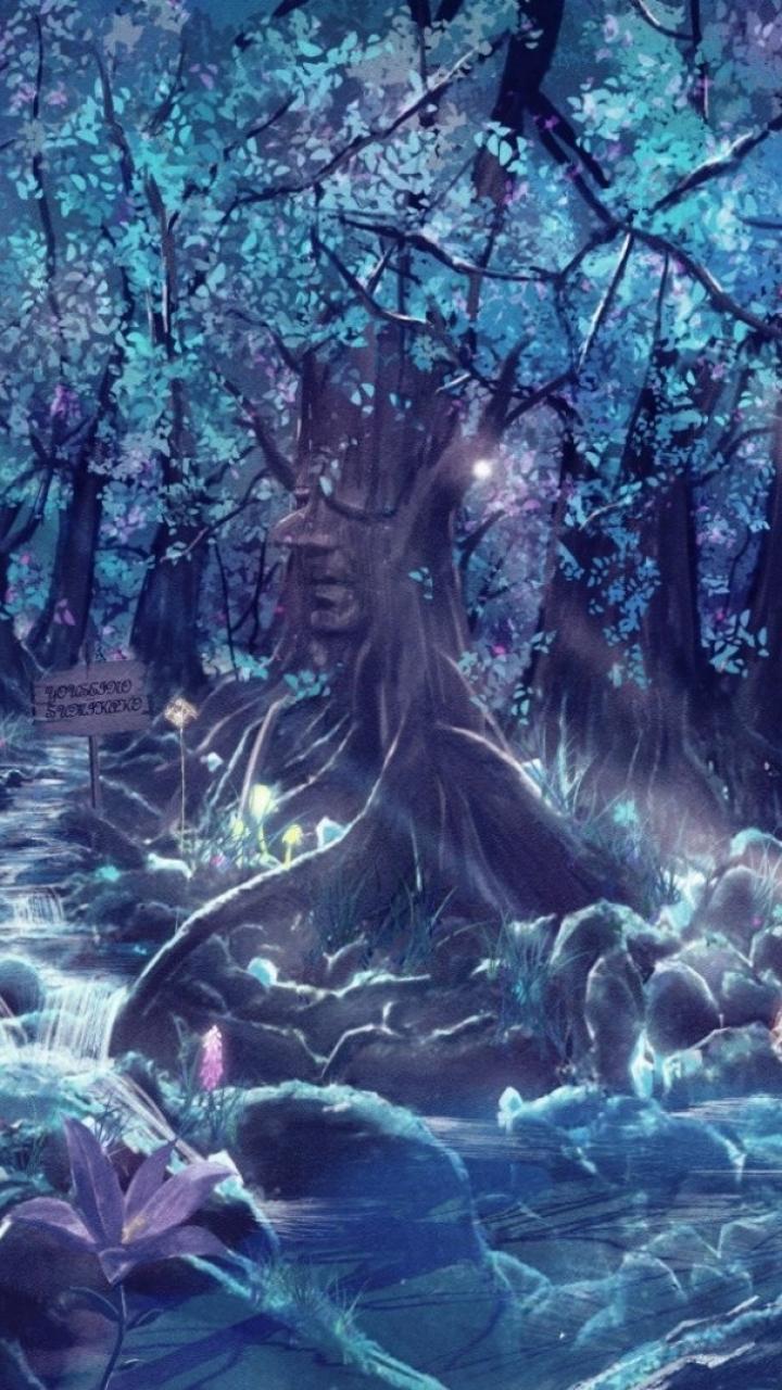 Fantasy Forest (720x1280) Wallpaper