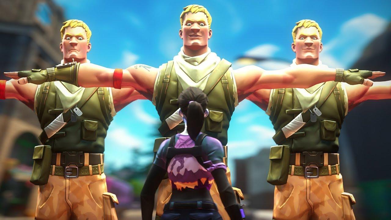 Default Skin Fortnite in Game. Hot Trending Now