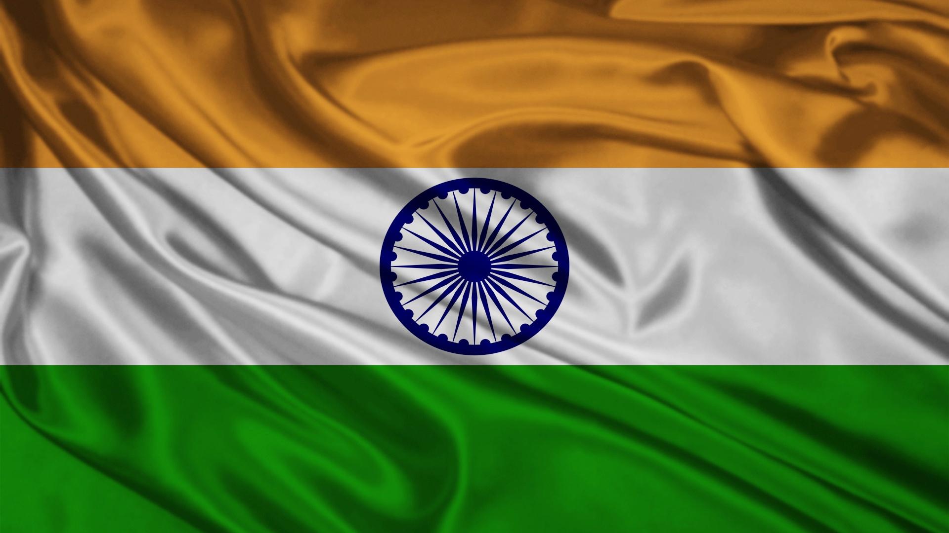 India Flag desktop PC and Mac wallpaper