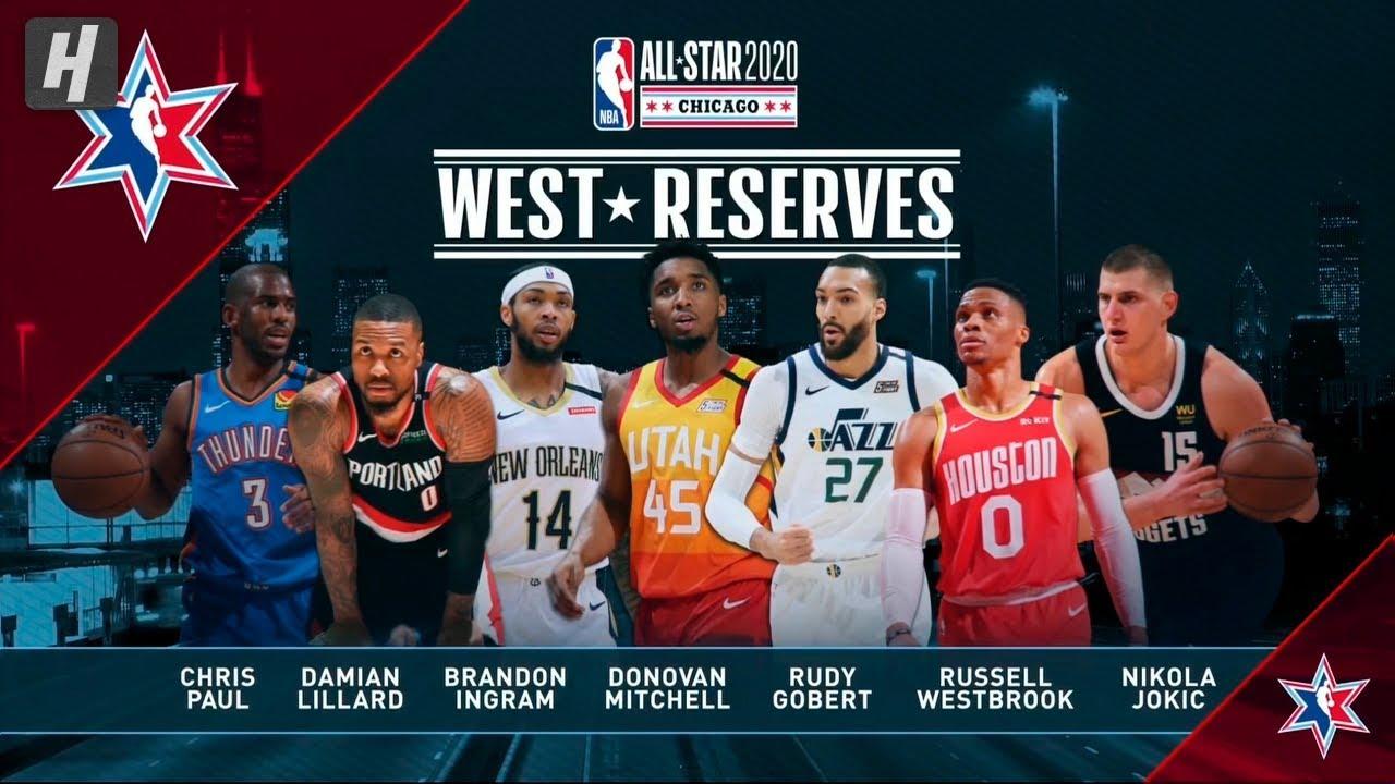 Nba All Star Team 2021 Reserves Reserves Named For Nba All Star Teams