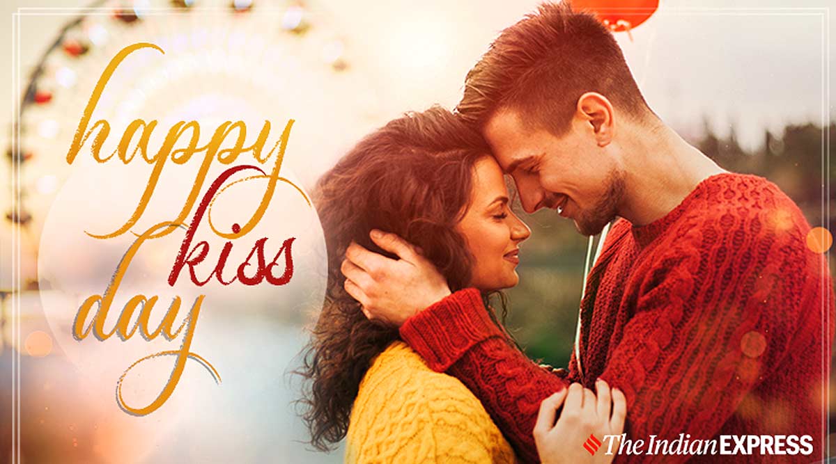 Happy Kiss Day 2020 Wishes Image .indianexpress.com