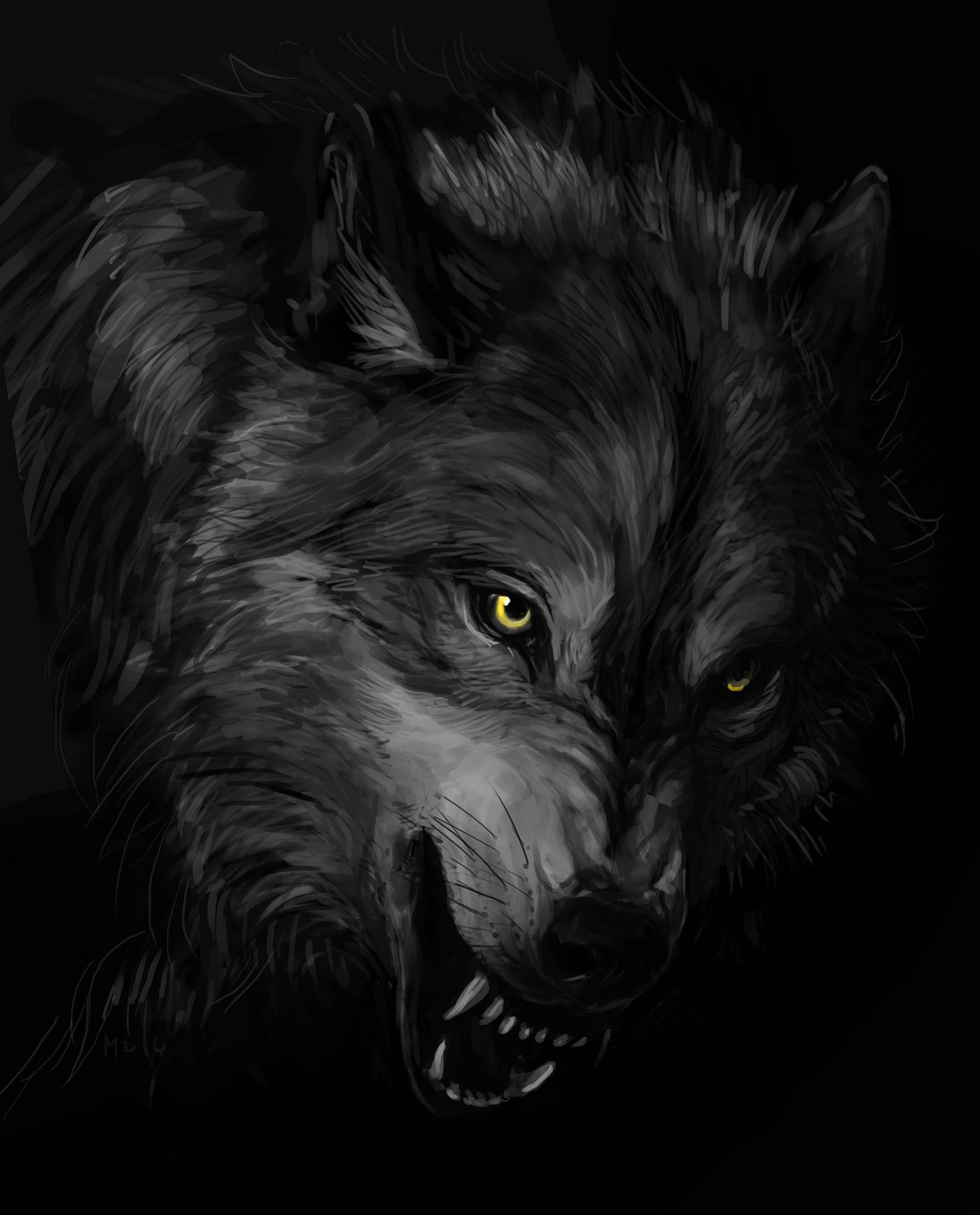 Brooks Wiggins on X This is my wallpaper on my phone it is scary to  believe this is a demon wolf if you want to believe say hashtag demons  httpstco6AQckZqkBw  X