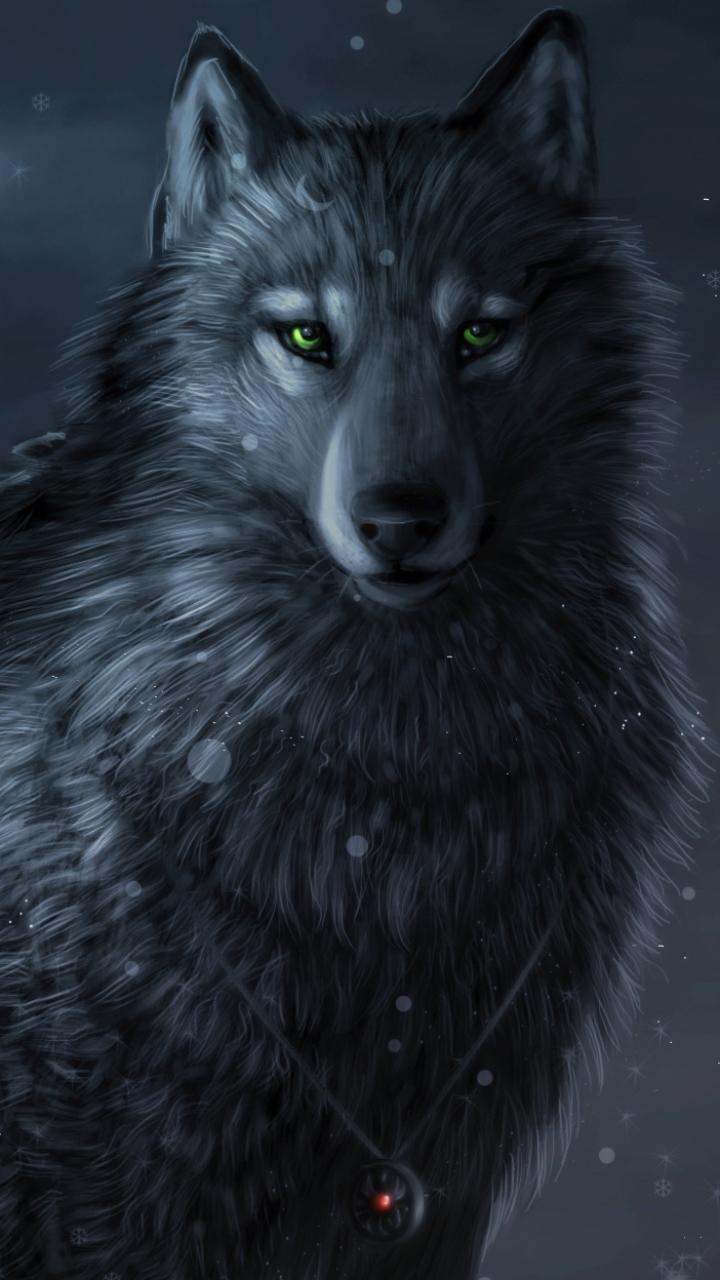 Animal Black Wolfs HD Mobile Wallpapers - Wallpaper Cave