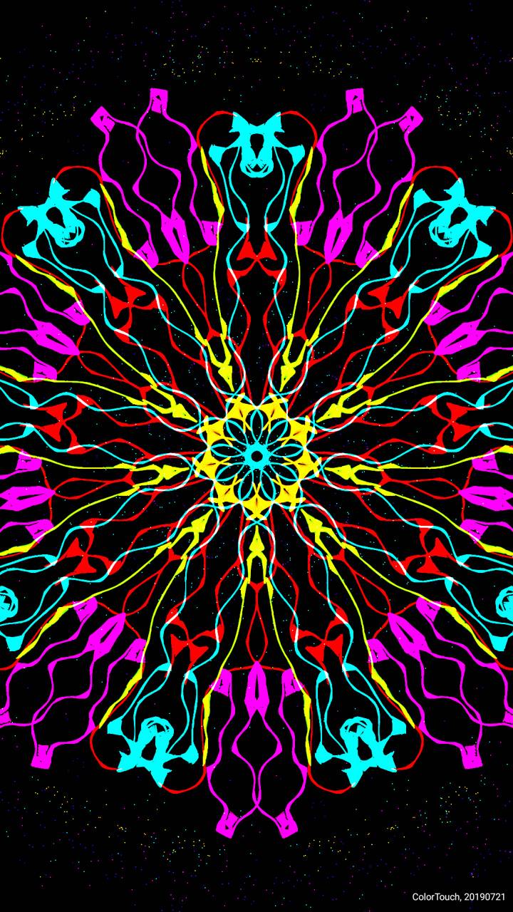 Color blast wallpaper