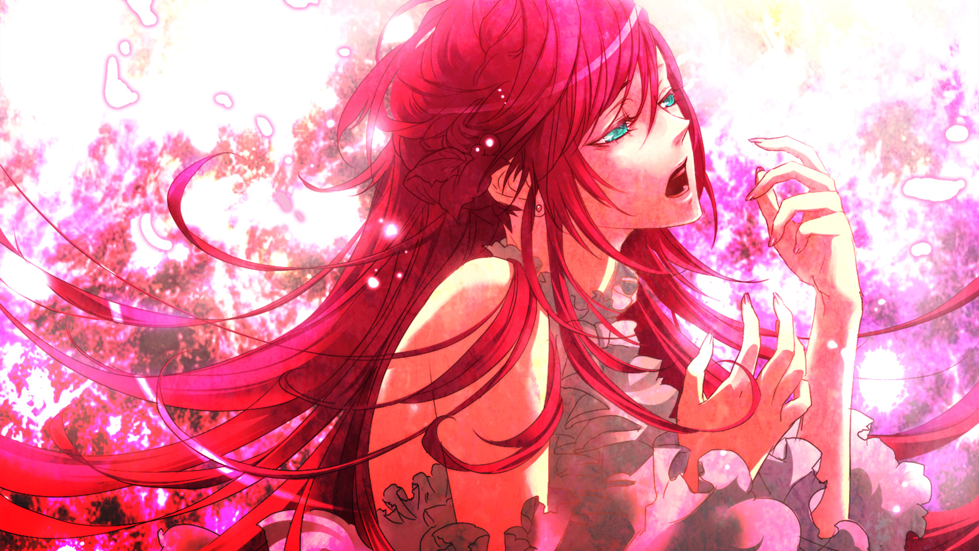 Anime Red 1920x1080 Wallpapers Wallpaper Cave