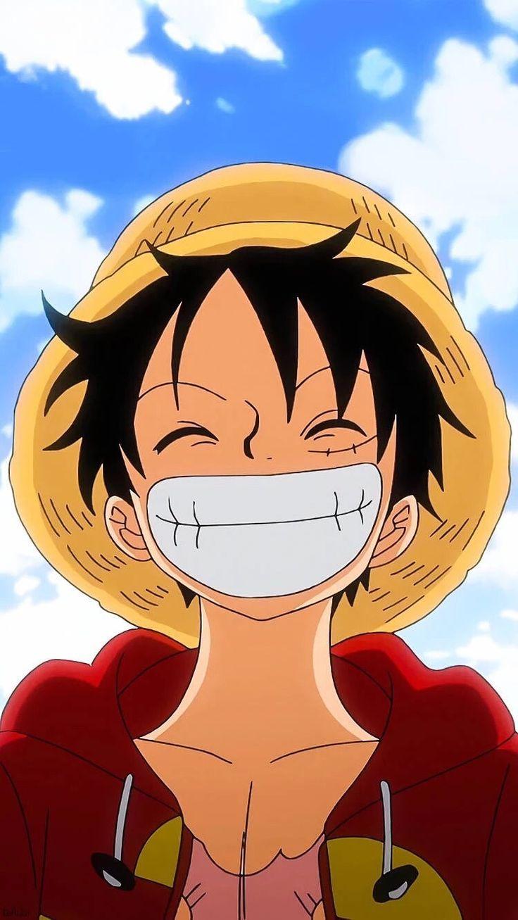 luffy; beautiful smile of my dengo; It gives even the desire to
