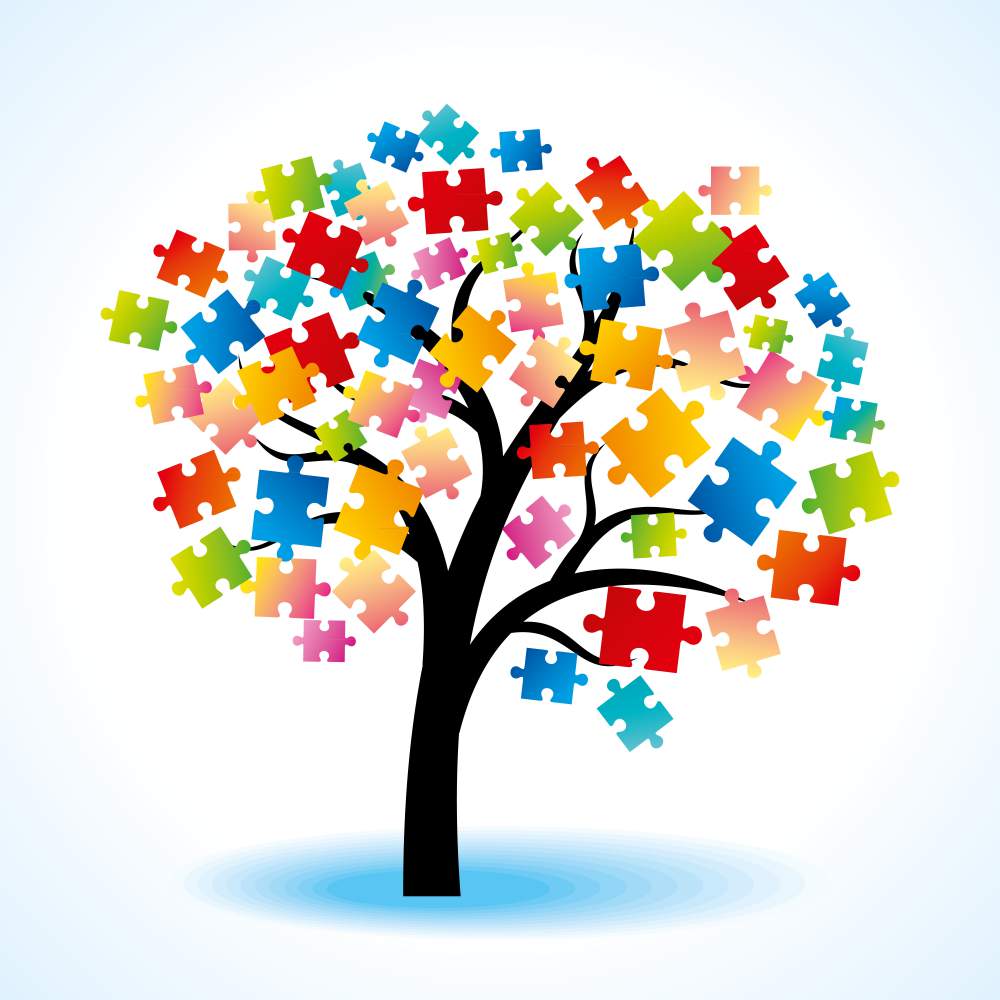 Adhd And Autism Monthly Event Update Puzzle Piece Tree