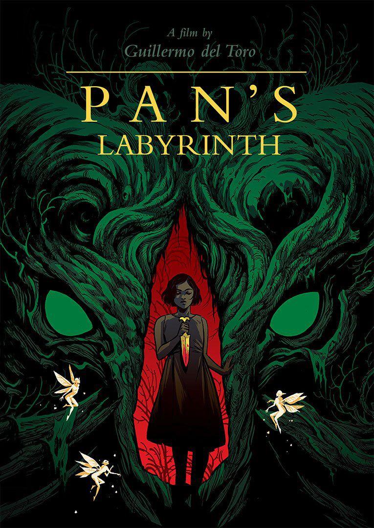 Pan's Labyrinth Criterion Cover Without Logos HD Wallpaper
