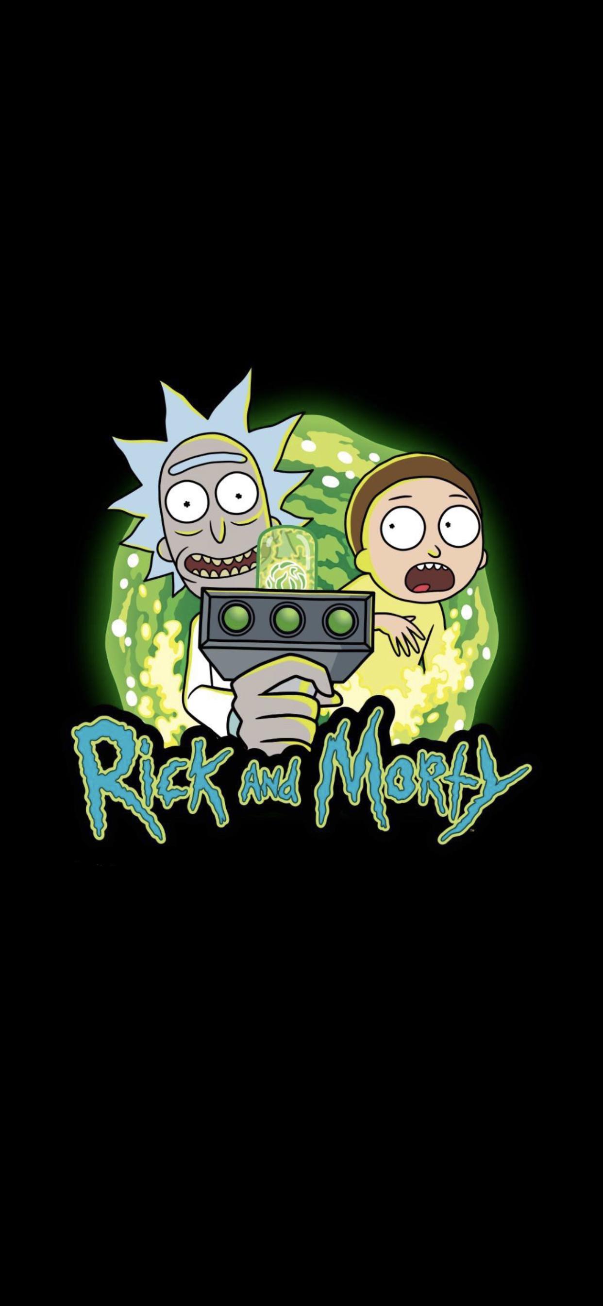 Rick And Morty Black Amoled Wallpapers - Wallpaper Cave