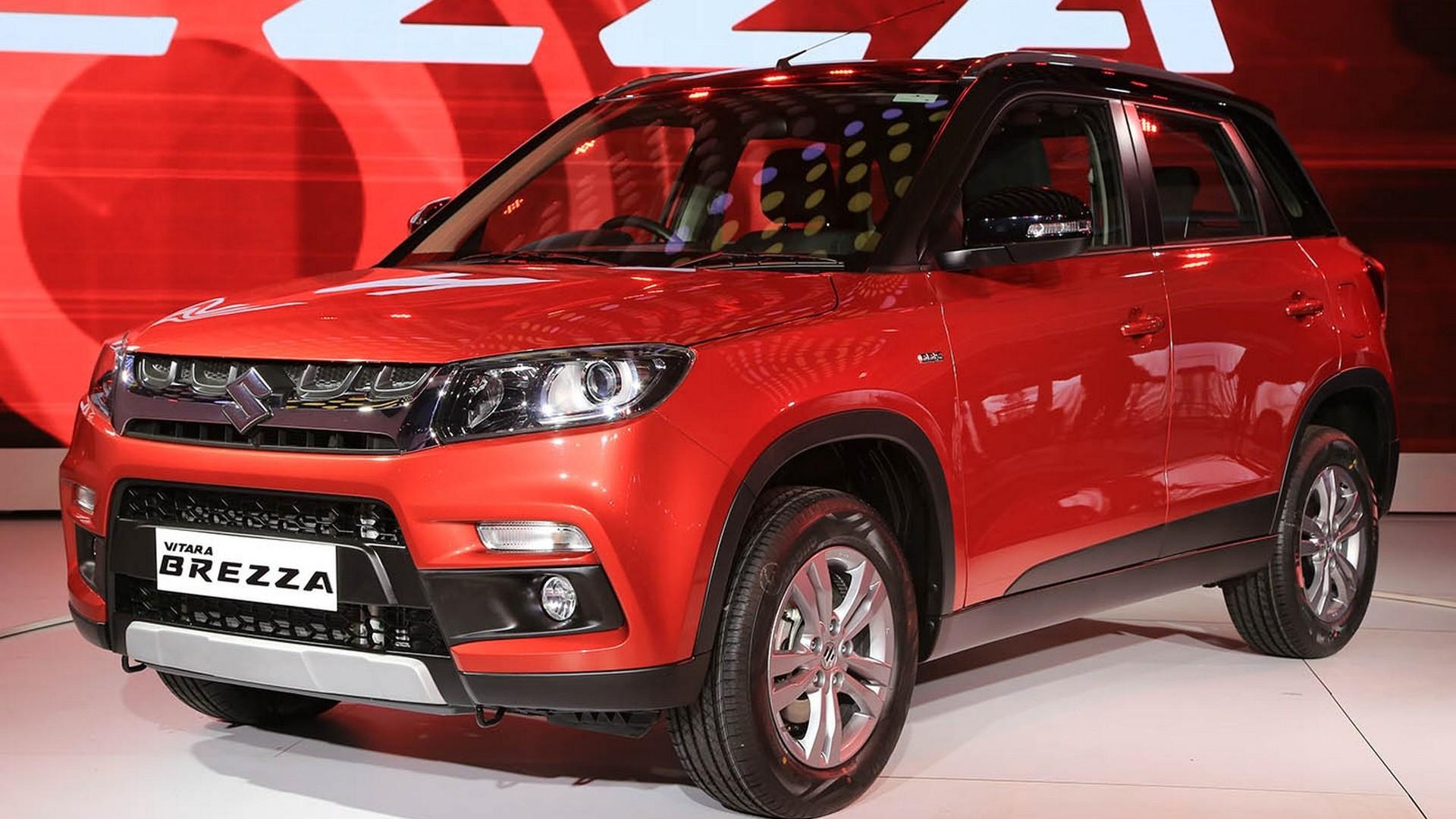 Suzuki Vitara Brezza unveiled at Delhi Auto Expo