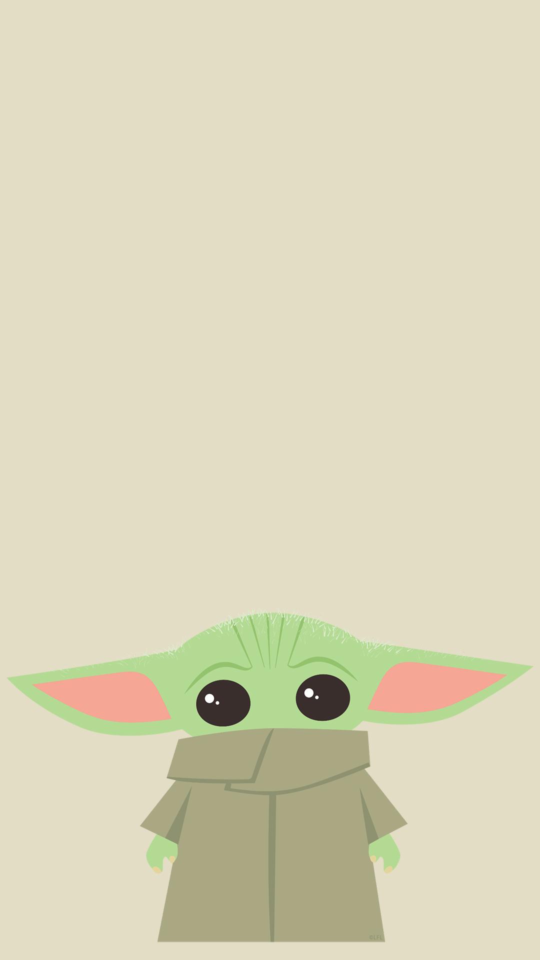 Baby Yoda phone wallpapers collection