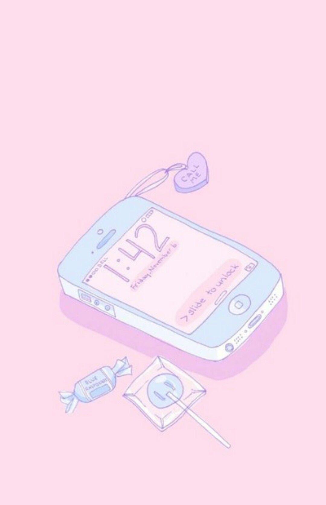 Cute Phone Wallpaper. Pastel wallpaper, Kawaii wallpaper, Cute