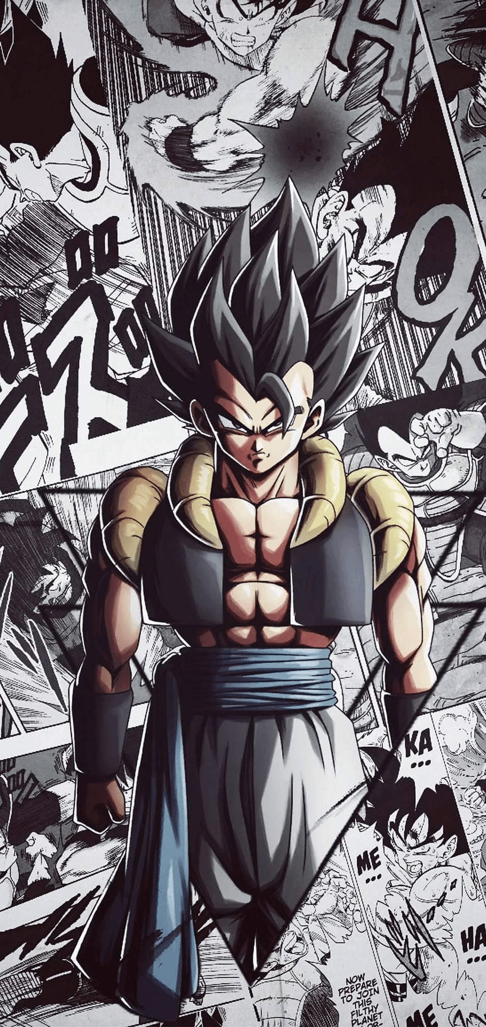 Goku Wallpaper 4K, Dragon Ball, AMOLED, Retro