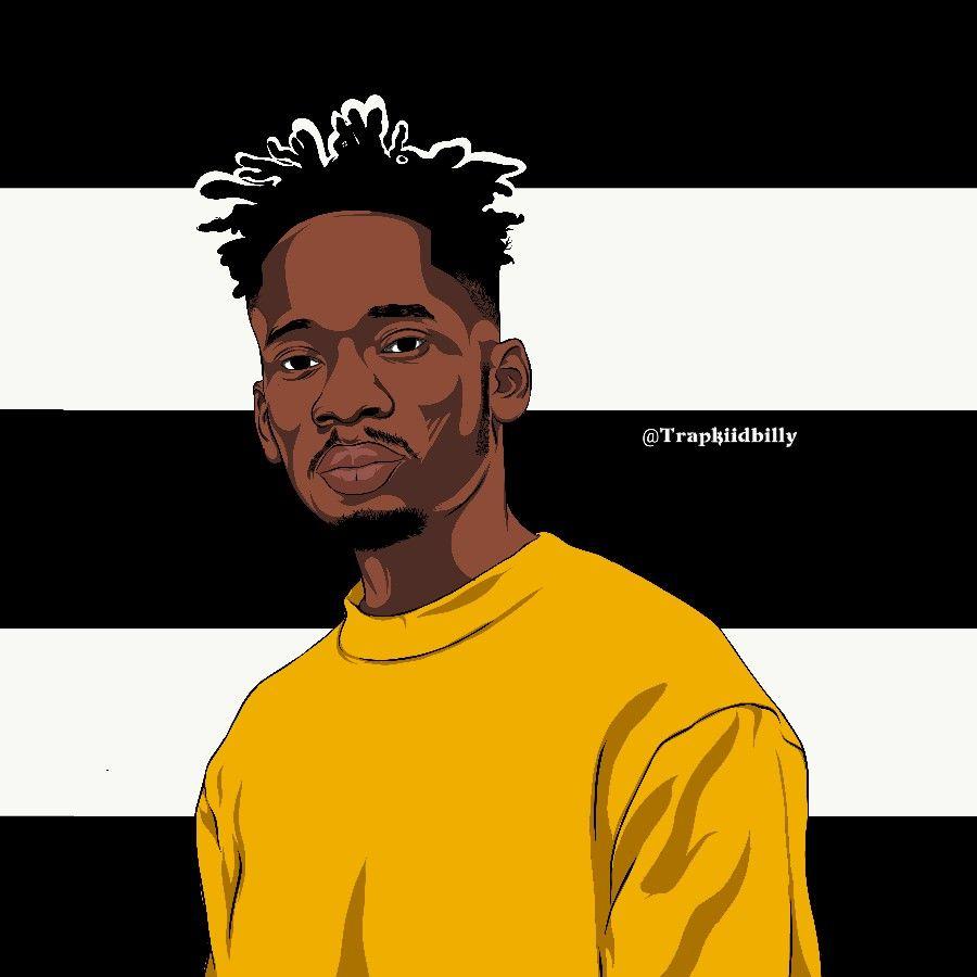 Mr Eazi art. Trap art, Art, Kid cudi