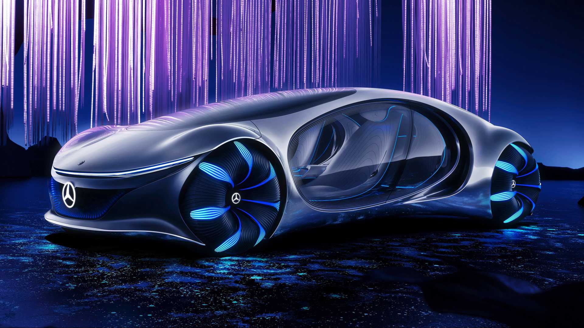 Mercedes Benz Vision AVTR Is A Daring, Futuristic Rolling Movie Promo