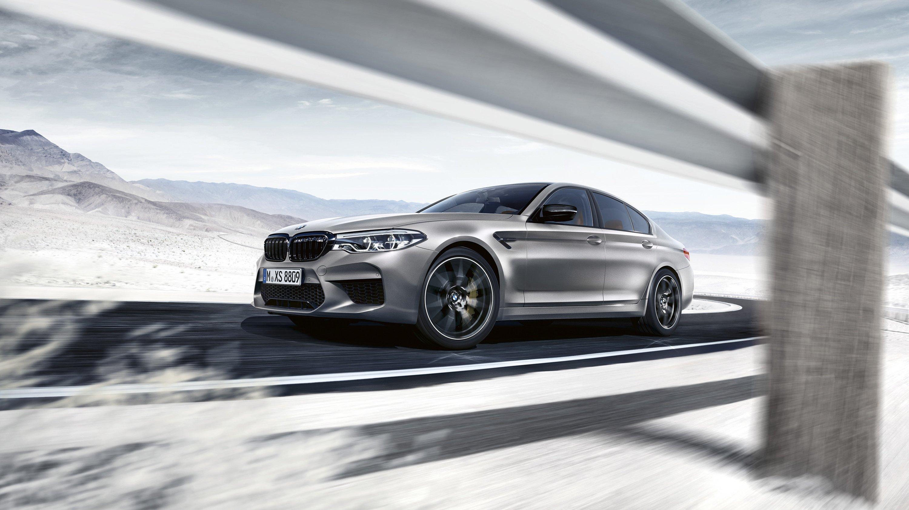 BMW M5 Competition Front Three Quarter Wallpaper 5