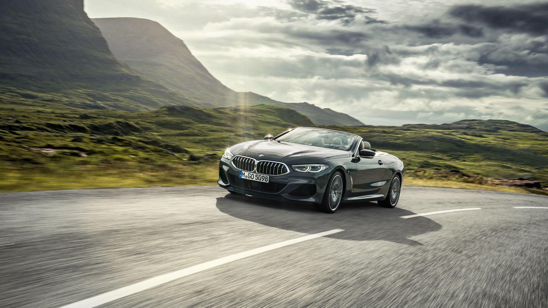 Wallpaper BMW 8 Series Convertible, M850i XDrive Cabrio, 2019 Cars