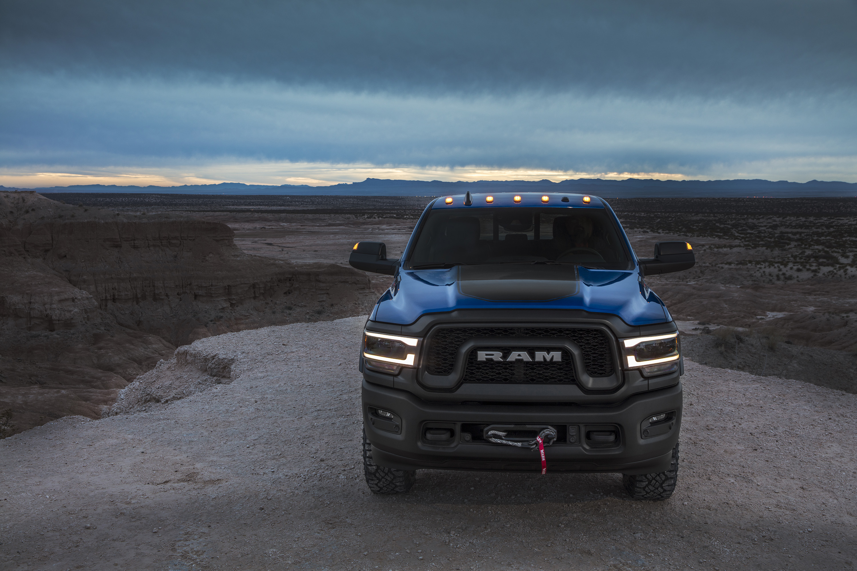 Ram 2500 Power Wagon (Color: Blue Streak) Front Wallpaper