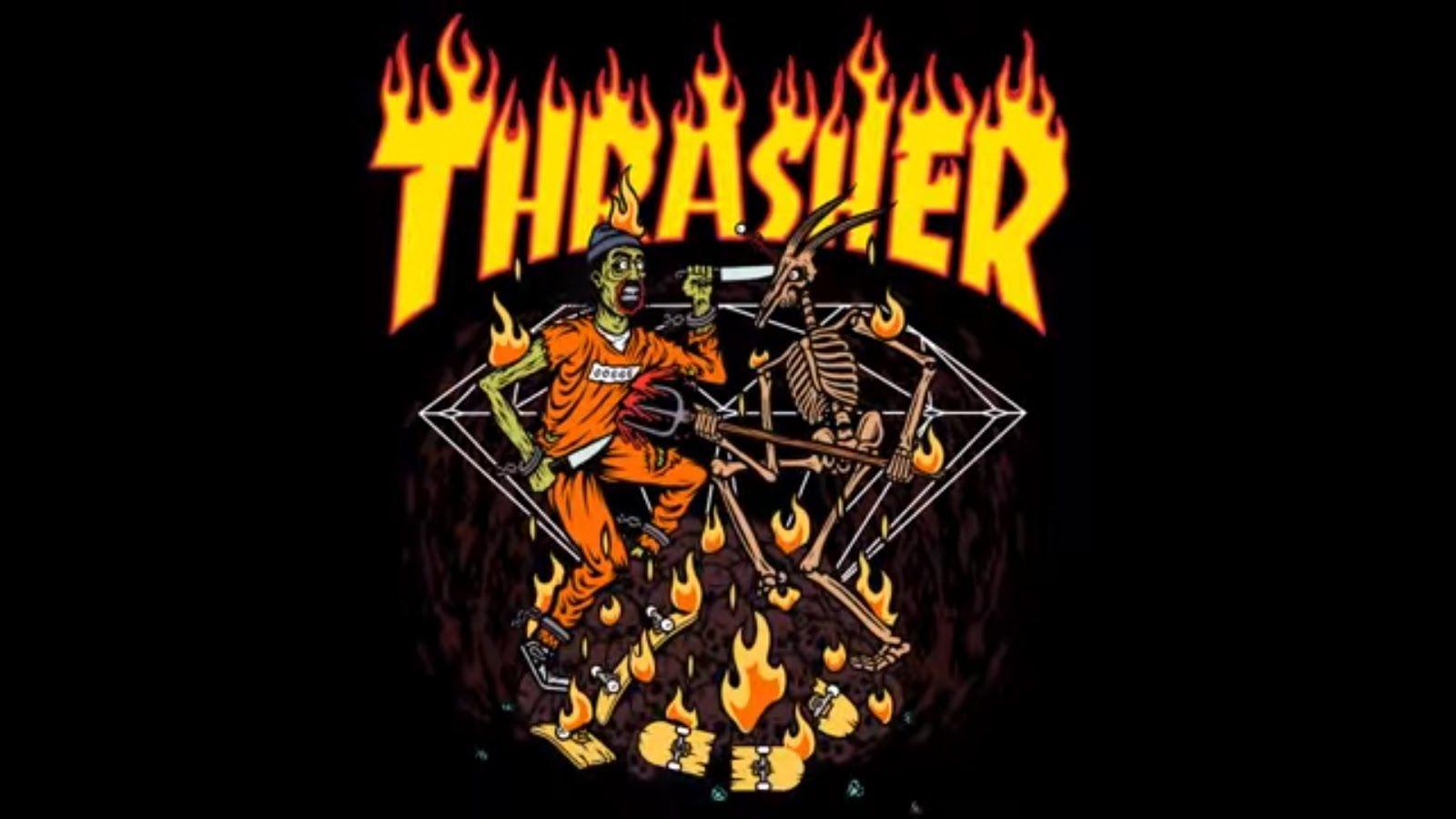 Thrasher Wallpaper Logo Wallpaper