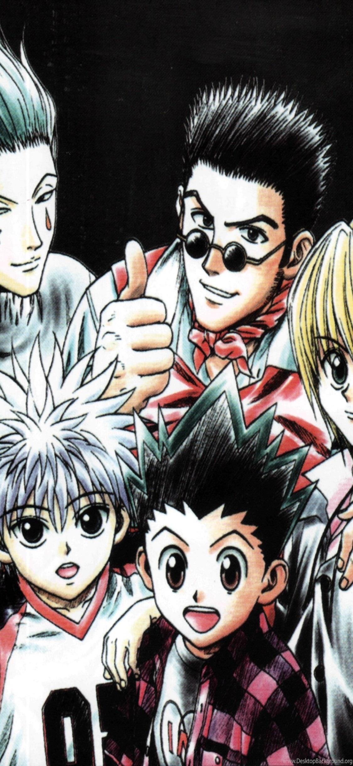 Download Catch them all - experience Hunter X Hunter in your pocket with  the new Iphone. Wallpaper