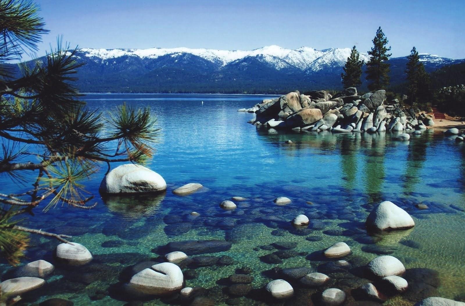 South Lake Tahoe Background. Lake Tahoe