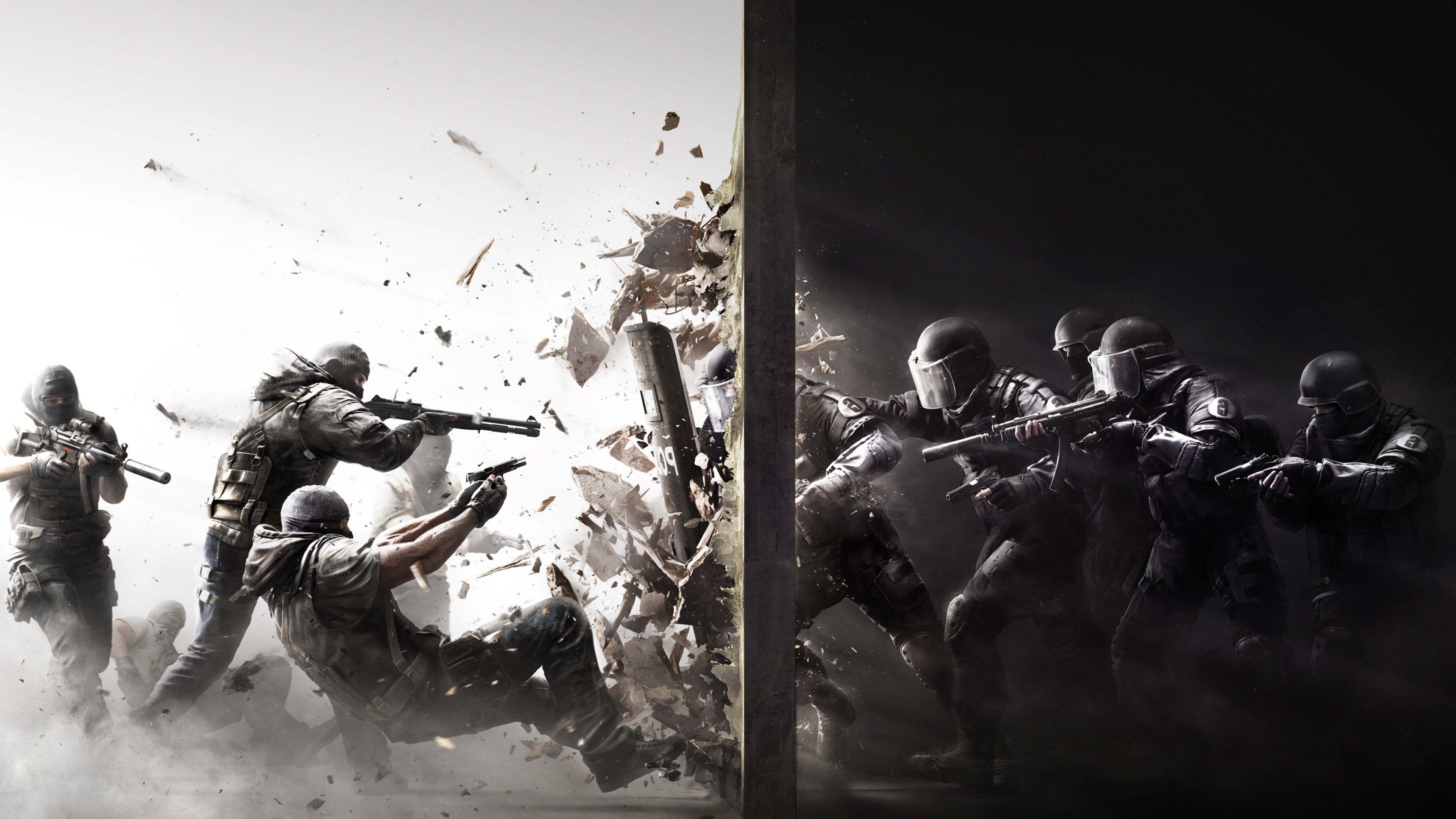 Tom Clancys Rainbow Six Siege Game 4k HD Wallpaper. Rainbow six