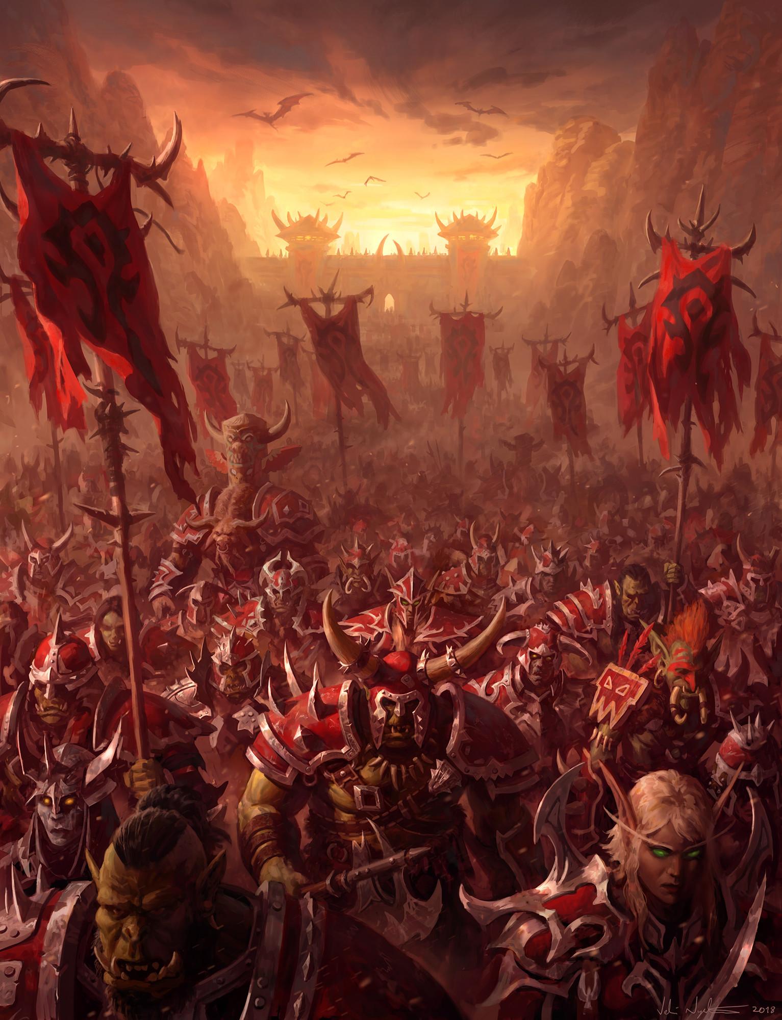 The Horde Wallpaper Battle for Azeroth Wallpaper