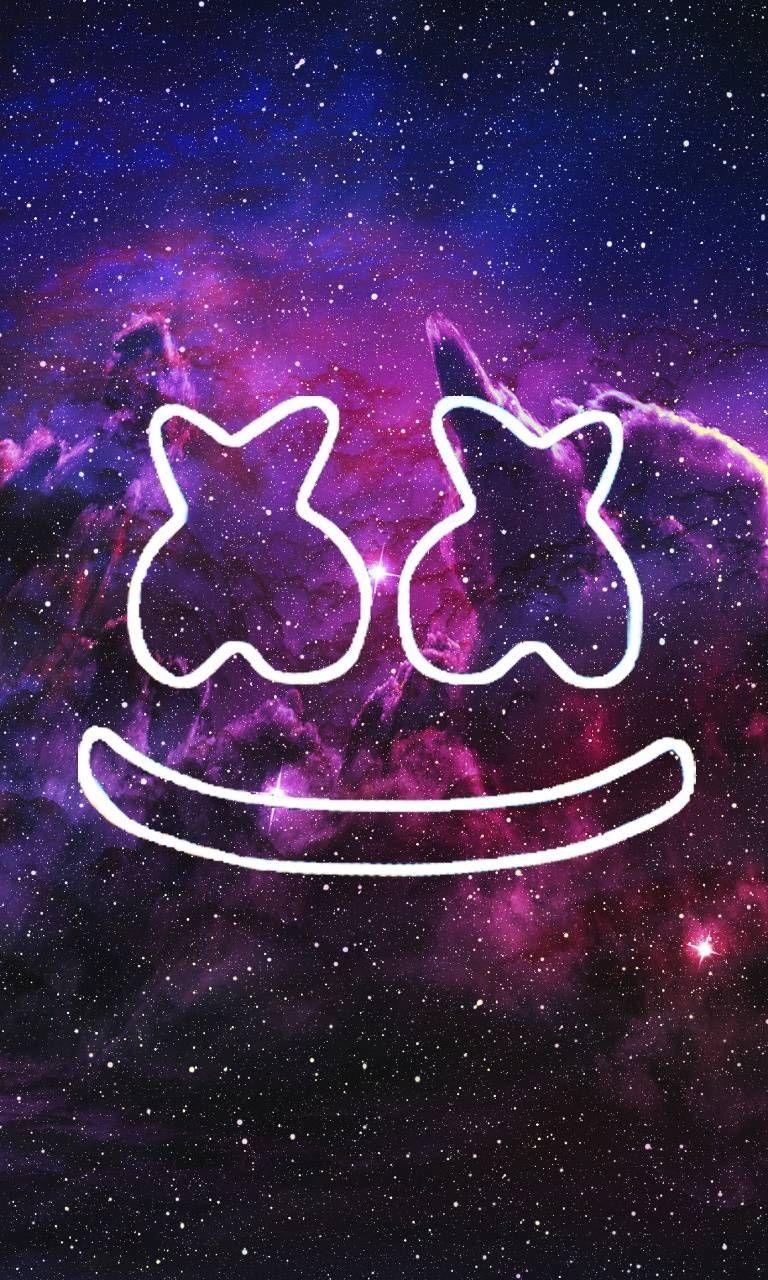 Download marshmello Wallpaper by TioRodryxd now. Browse millions of popular galaxy Wallpa. Cute wallpaper, Neon wallpaper, Galaxy wallpaper