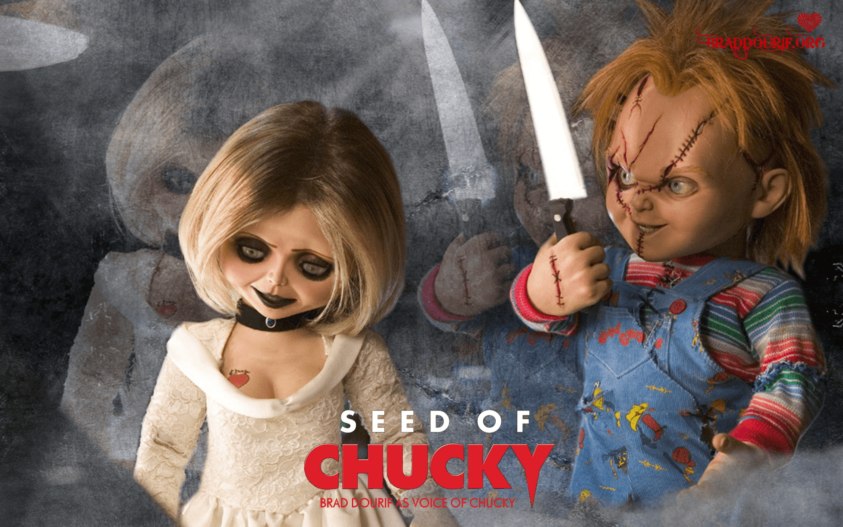 seed of chucky 1st Photo: Chucky + Tiffany. Bride of chucky, Chucky, Kids playing