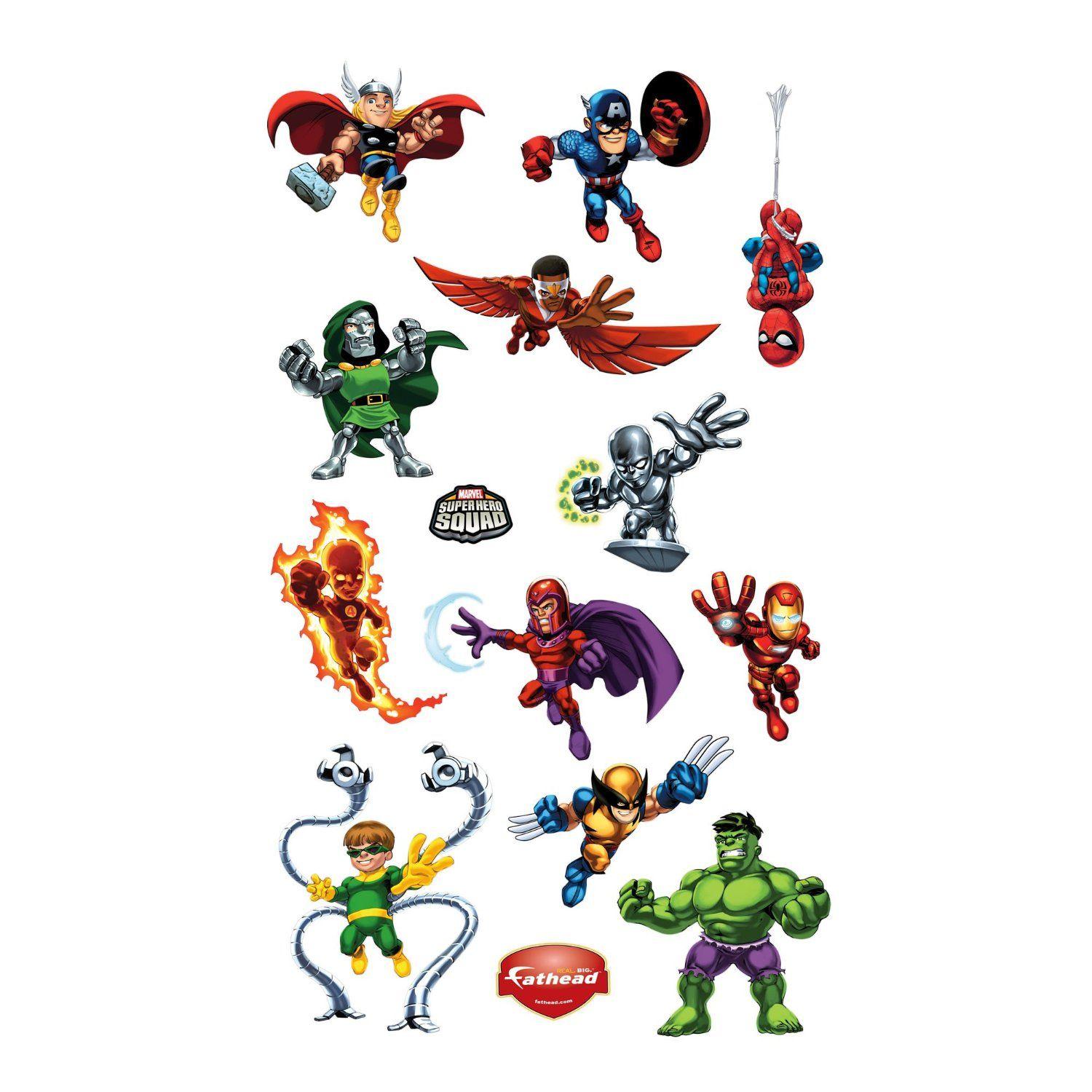 Superhero Symbols. image of category super hero squad tags wall