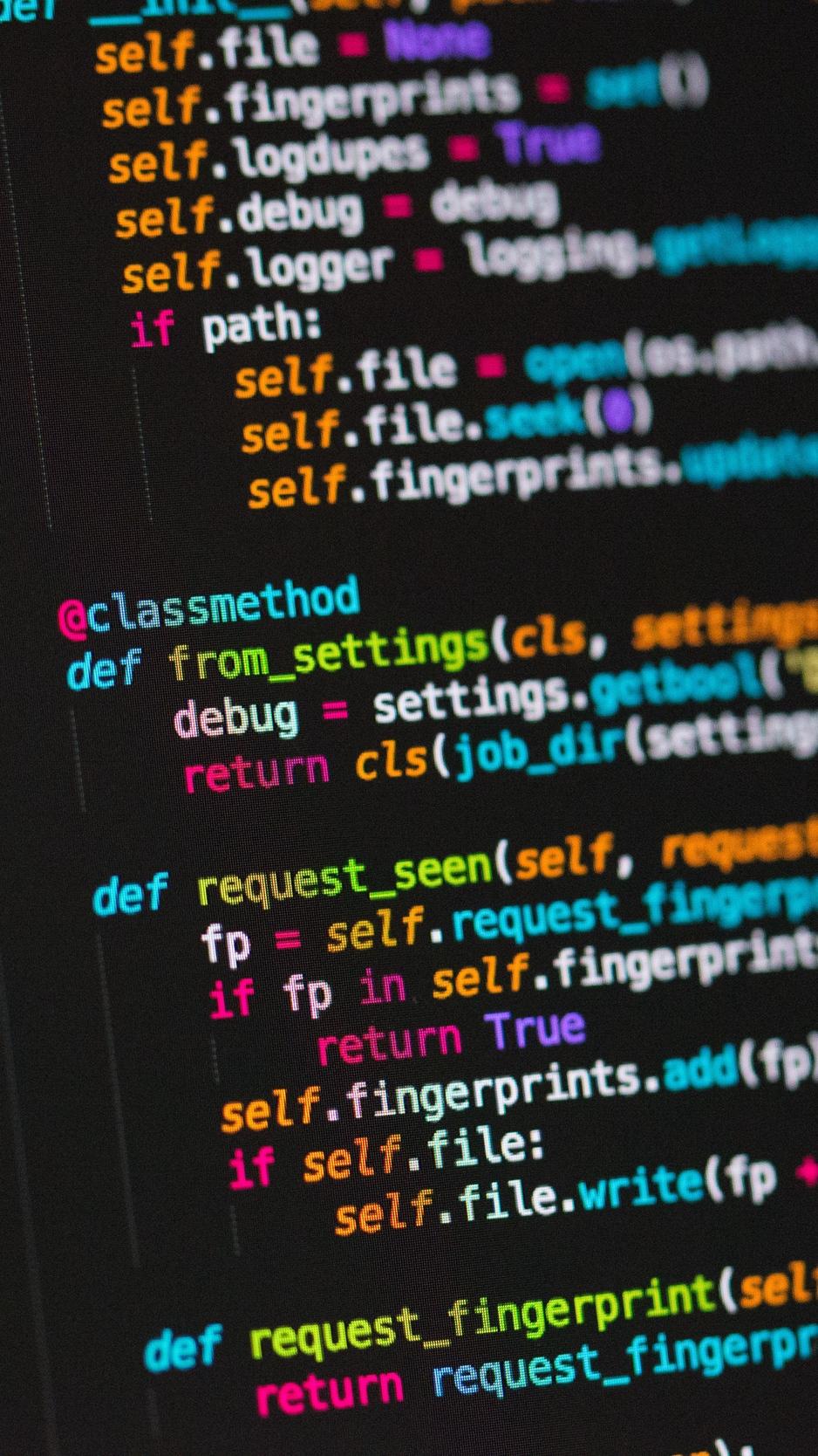 Download wallpaper 938x1668 code, programming, text, strings