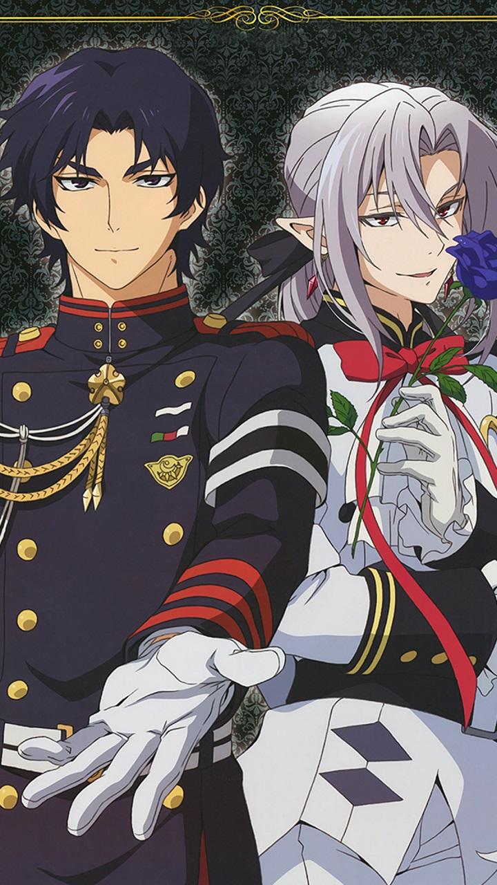 Owari no Seraph Guren Ichinose Ferid Bathory.HTC Rezound wallpaper 720×1280