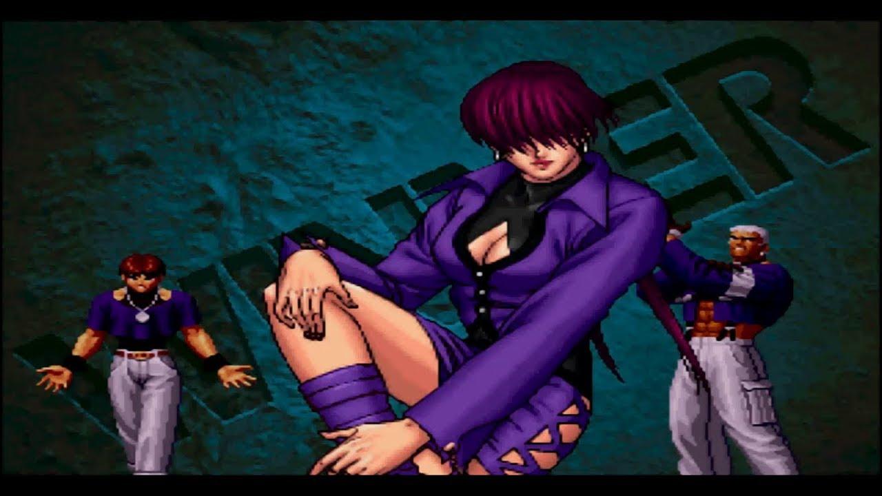 PSX The King of Fighters 98 Shermie Team Play
