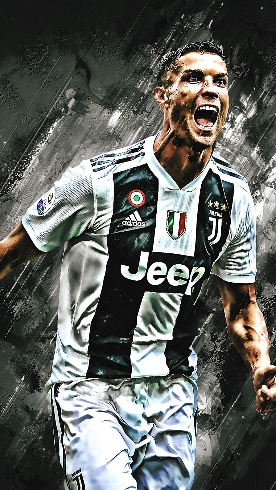 Download 1080x1920 Cristiano Ronaldo, Juventus Fc, Football Player