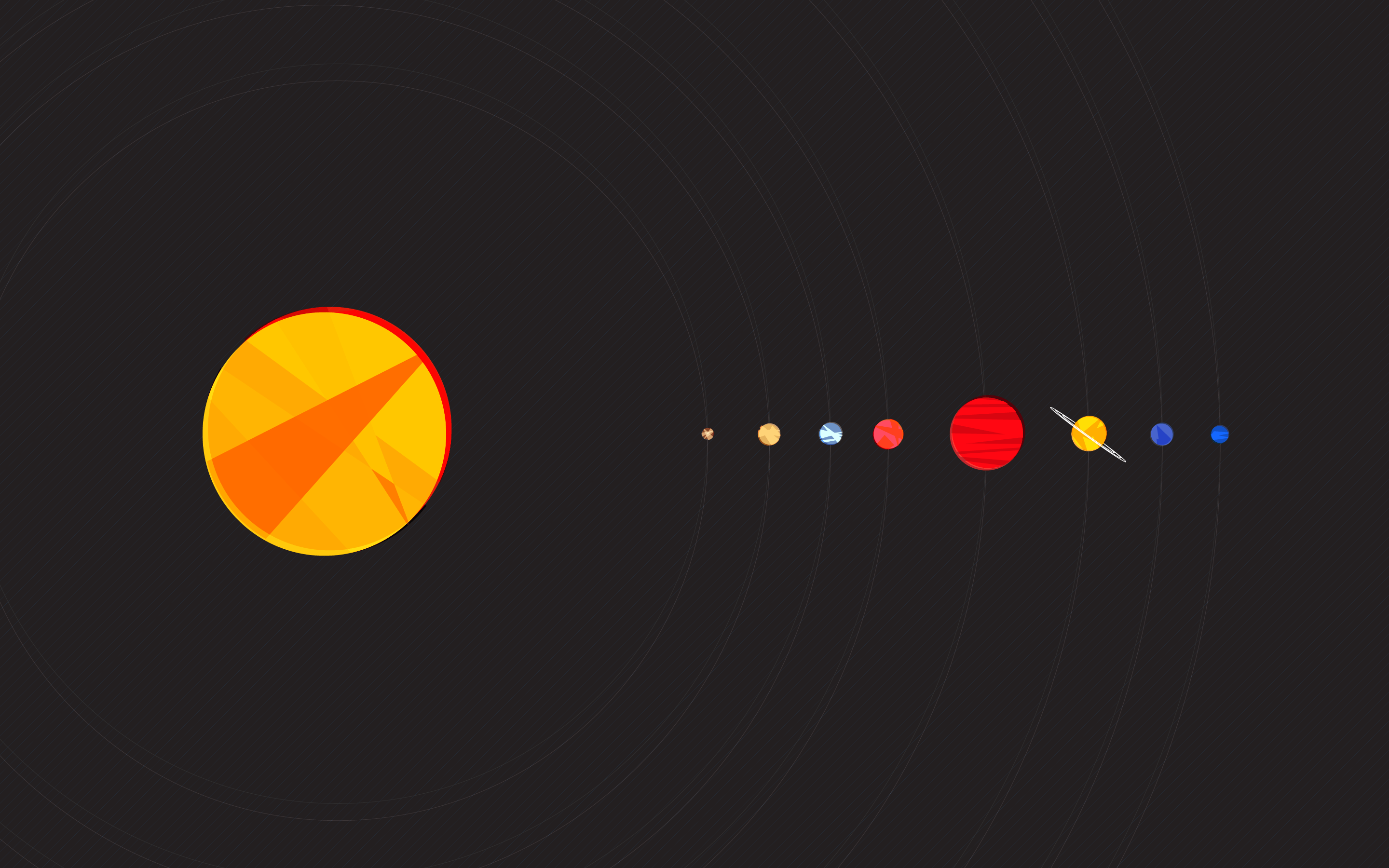 Solar System Wallpaper 13 - [2880x1800]