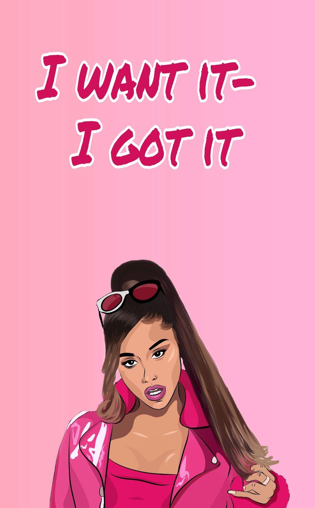 Ariana Grande Songs: Ariana Grande Cartoon Wallpaper