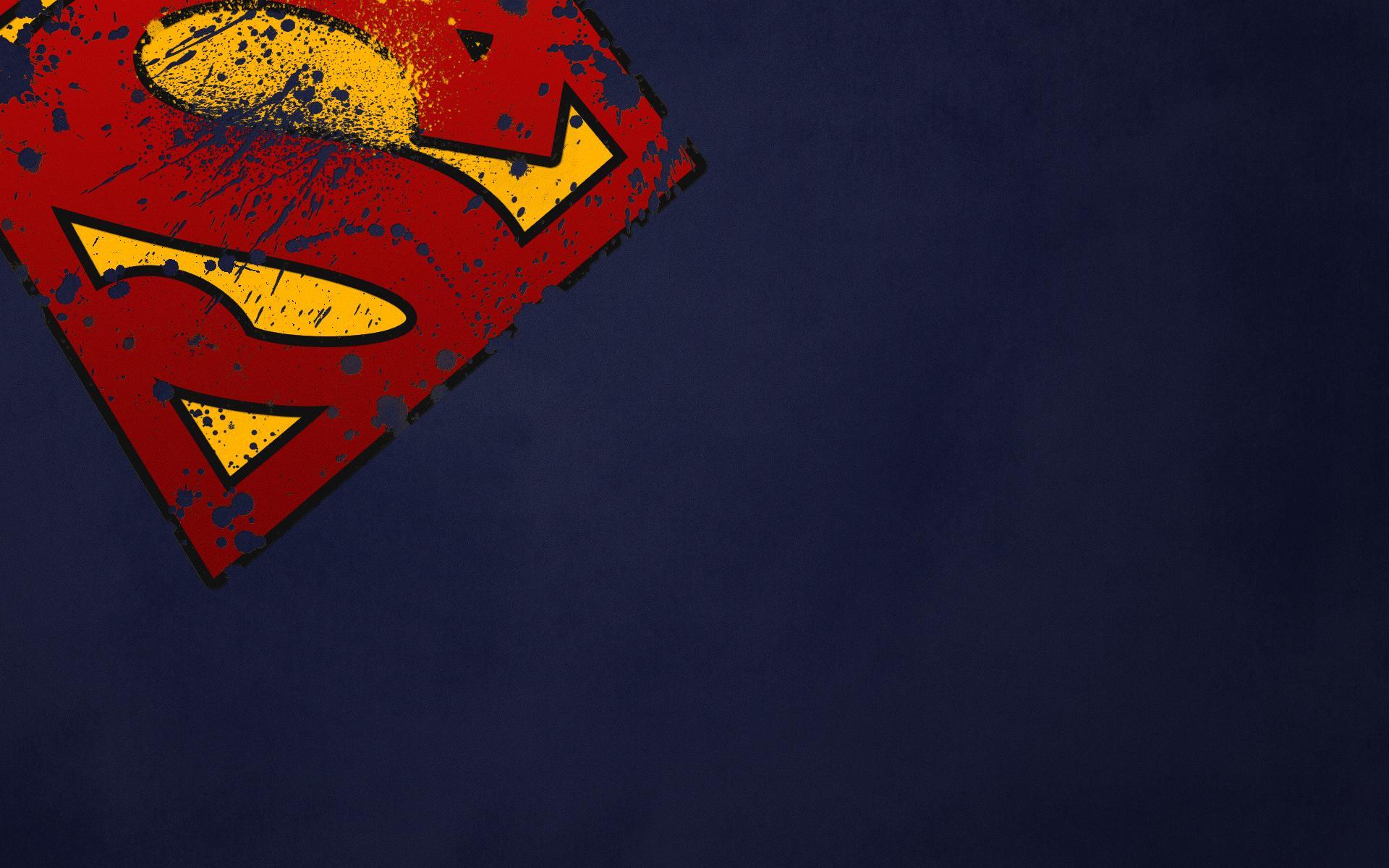 minimalistic, DC Comics, Superman, Superman Logo wallpaper