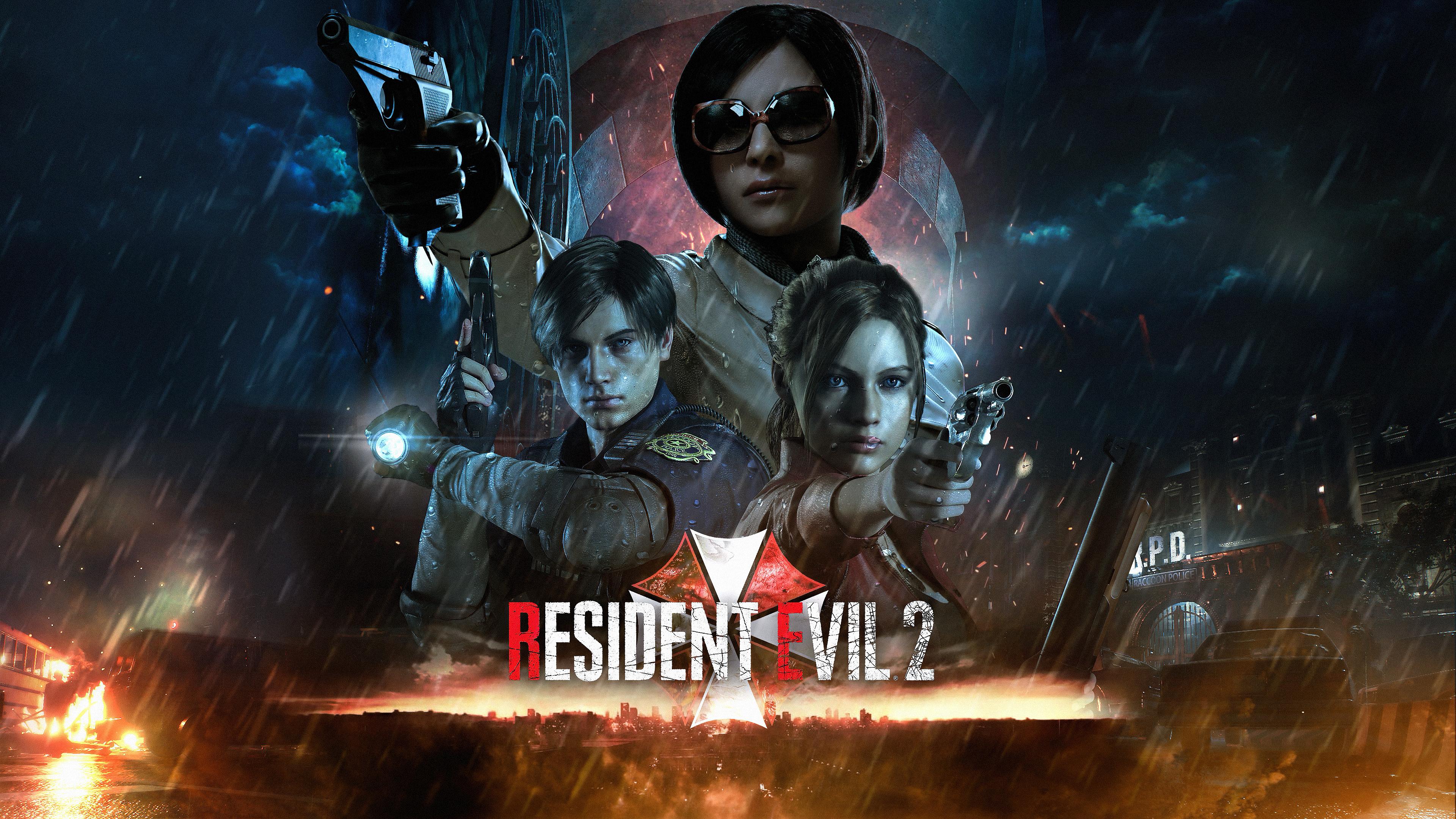 Ada Wong, Claire Redfield, Leon S. Kennedy Wallpaper & Background Image
