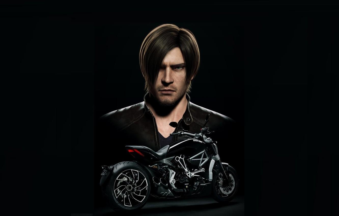 Wallpaper look, the film, jacket, motorcycle, hairstyle, character