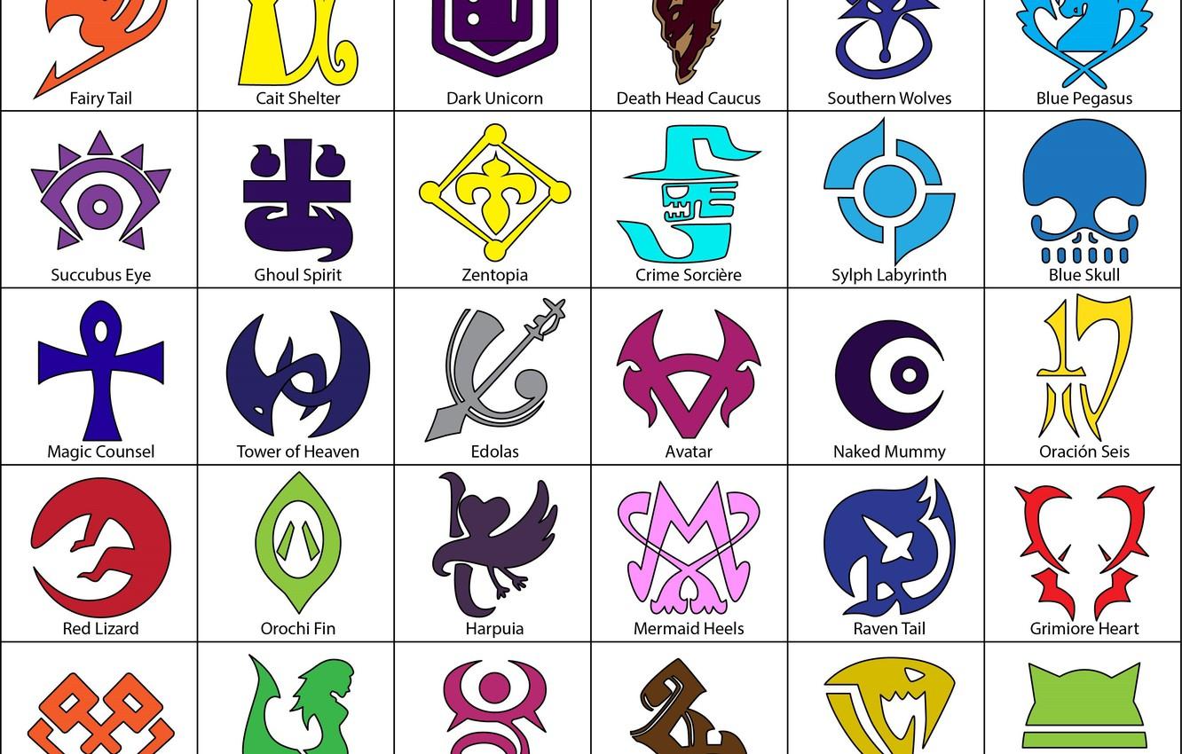 Wallpaper logo, game, anime, asian, manga, japanese, Fairy Tail