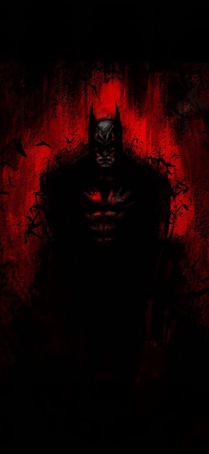 imposing wallpaper Dark, artwork, batman, minimal, dc comics