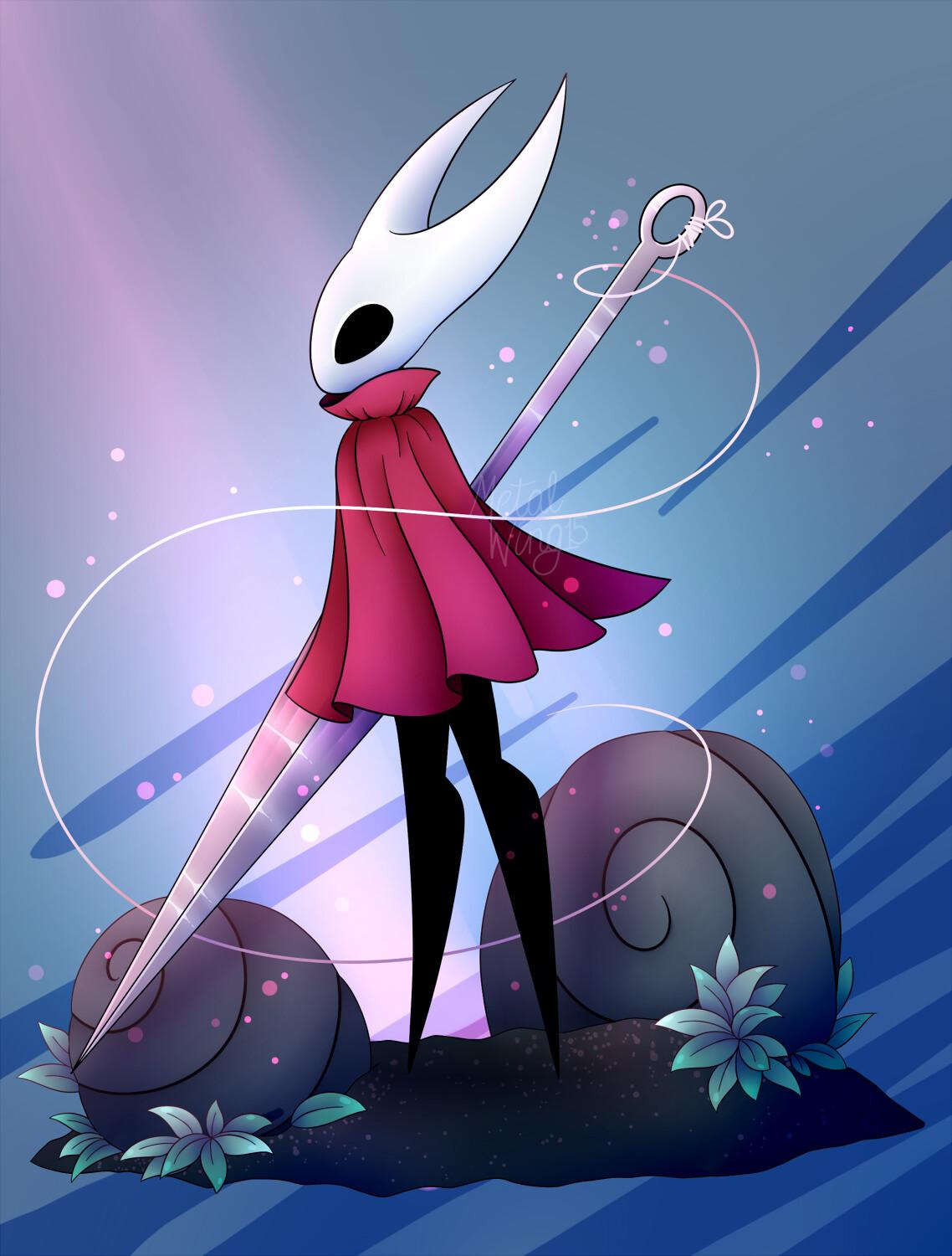 Hollow Knight Fanart collection, MetallicWings V