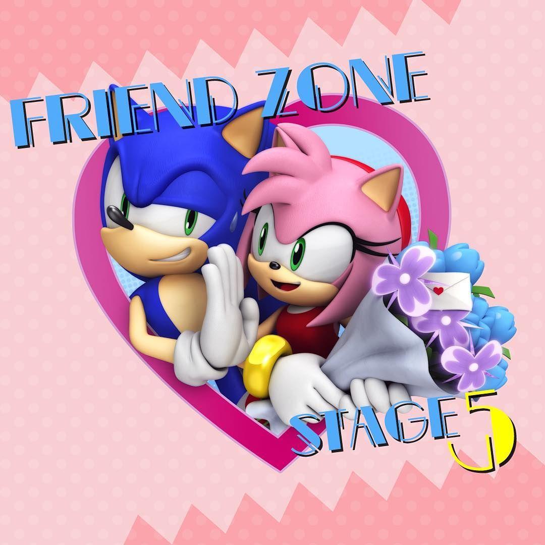 Sonic and Amy on Valentine's Day. Sonic the hedgehog, Sonic