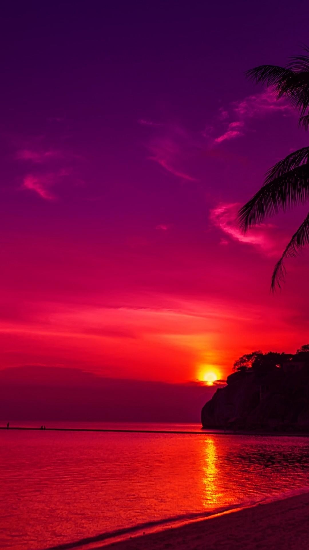 Beach Ultra Hd Iphone Sunset Wallpaper - Iphone Sunset Wallpapers