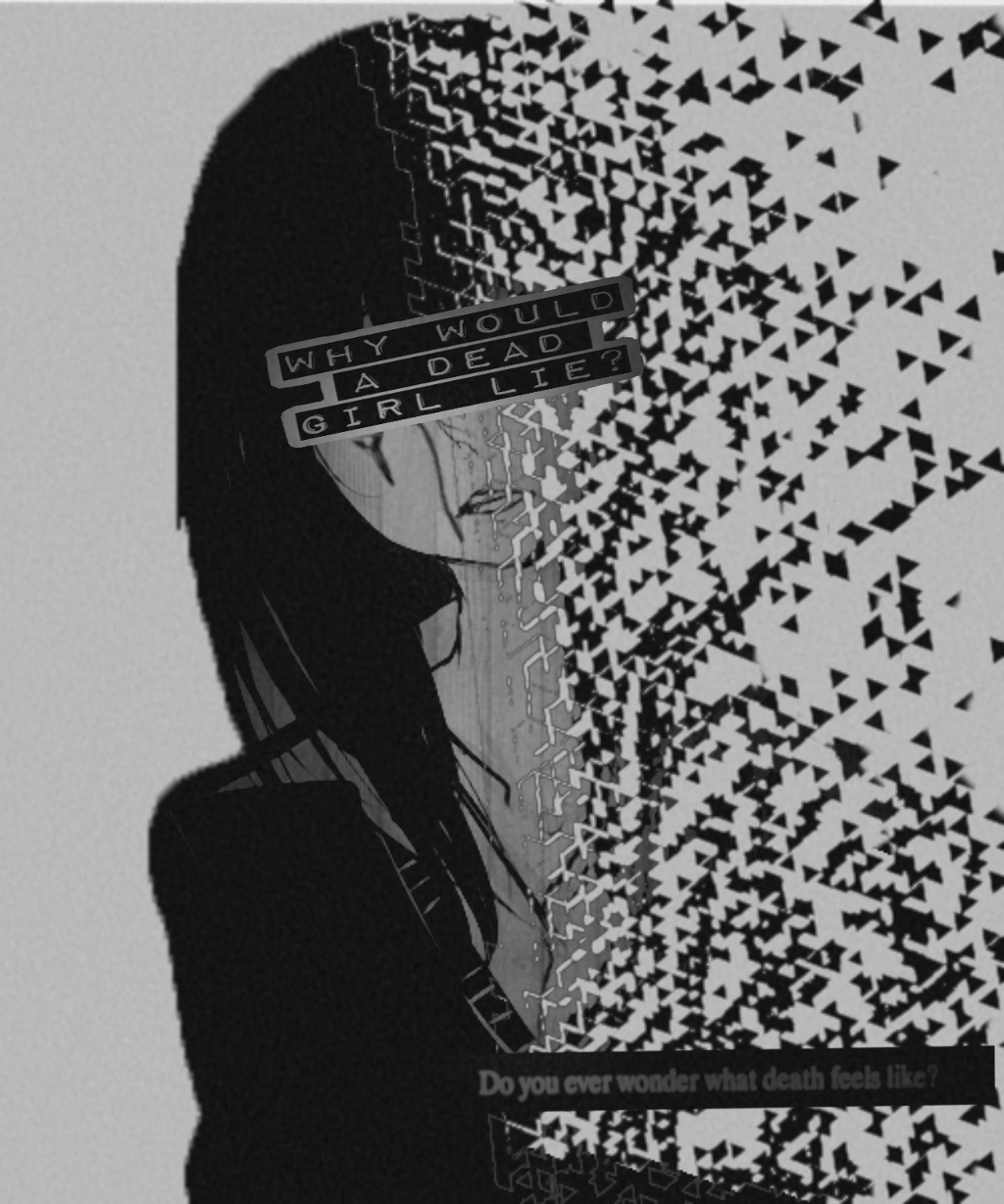 Black Anime Girl Standing In Front Of Some Snow And A Dark Background,  Depressed Anime Picture, Depression, Depressed Background Image And  Wallpaper for Free Download