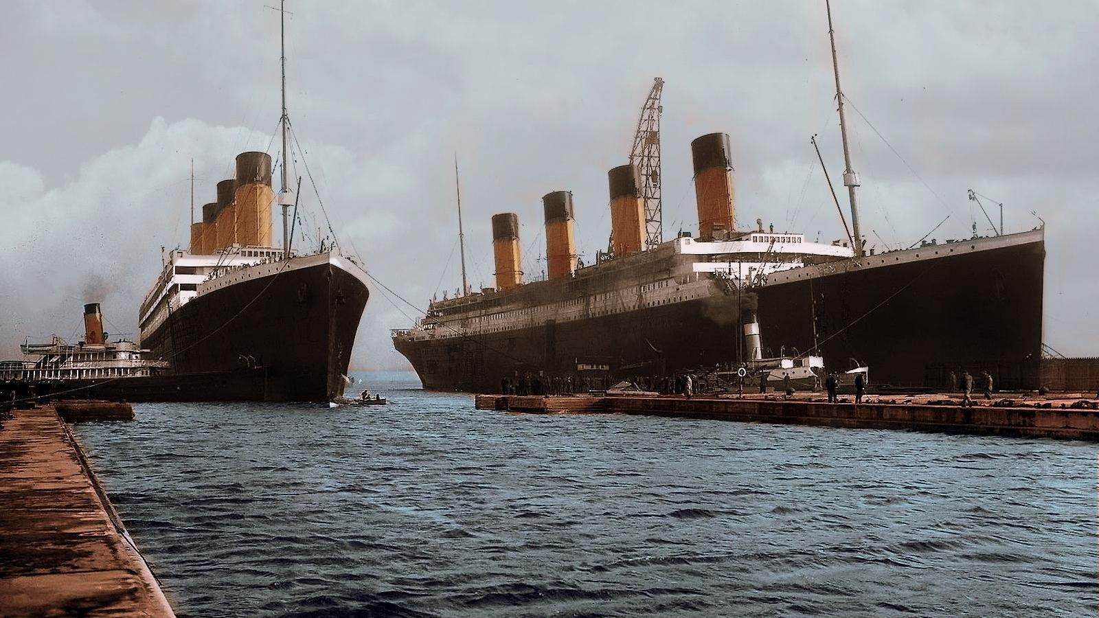 Free download RMS Olympic and RMS Titanic